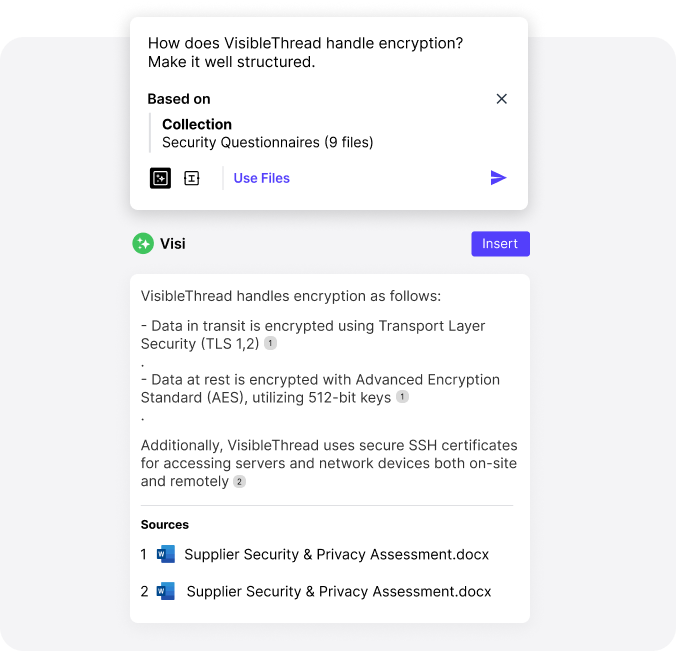 AI writing assistant - first draft content